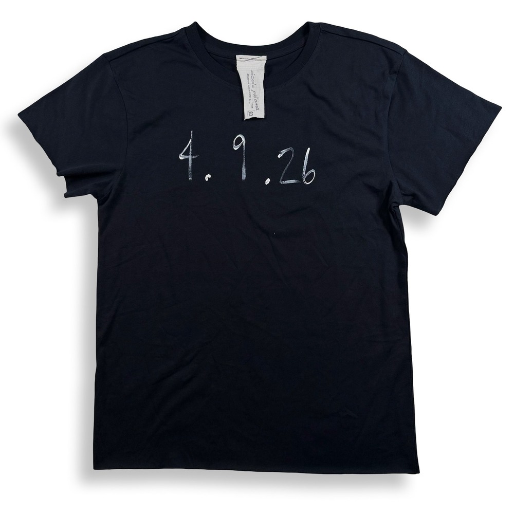 Nicole Paloma SOFO Sonal Foundation Graphic Tee Navy Blue Small 4.9.26 T-Shirt